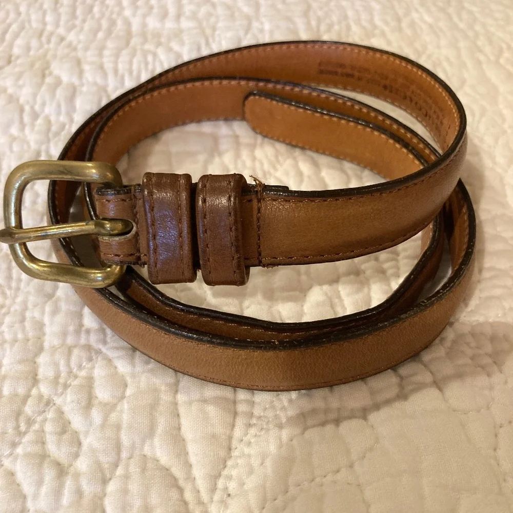 Coach leather belt - Picture 1 of 7